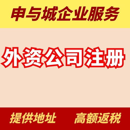 上海浦东新区外资企业工商注册登记代办流程全解析